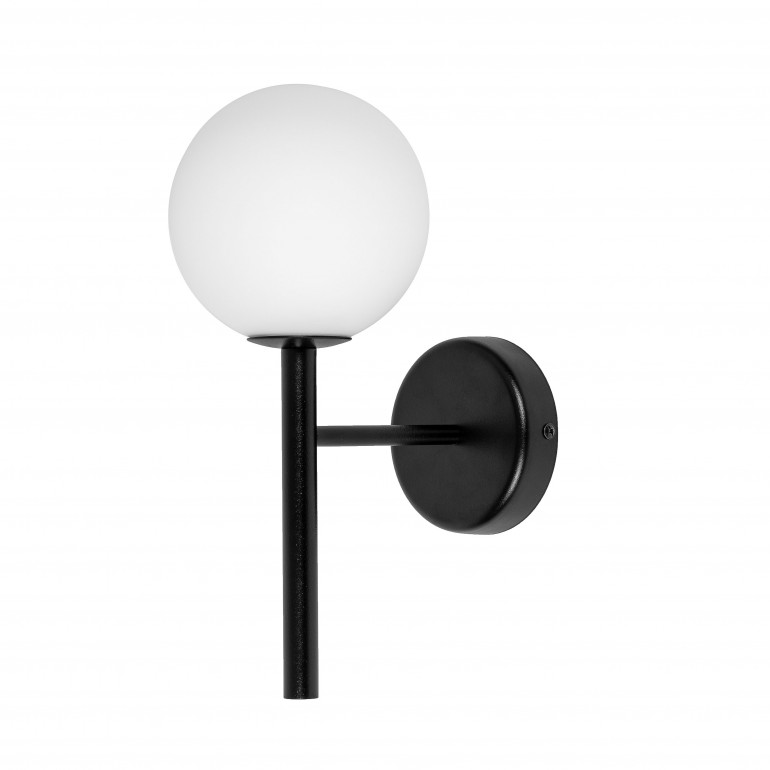 KOP A svart vägglampa / väggsconce