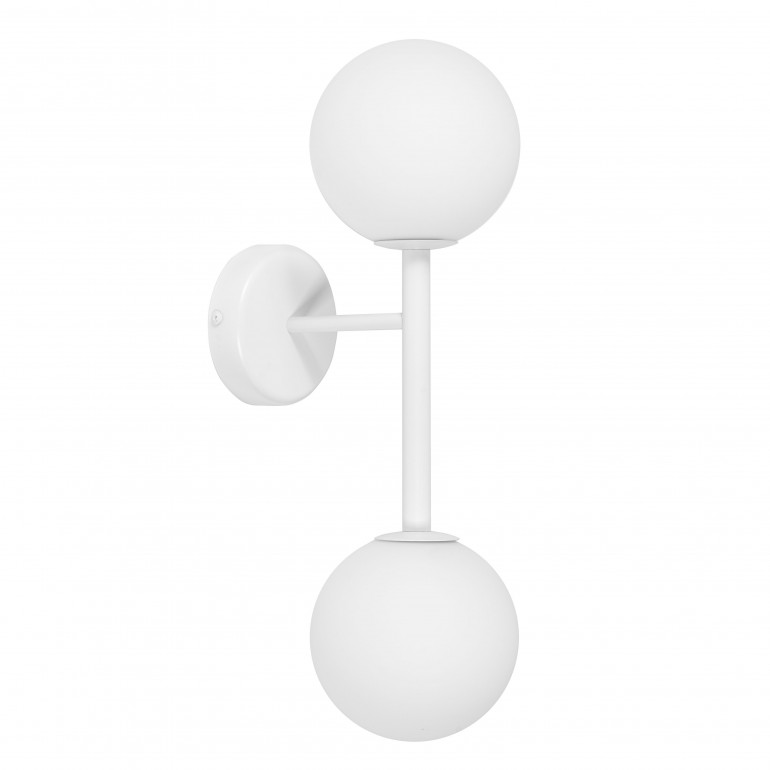 KOP B vit vägglampa / väggsconce