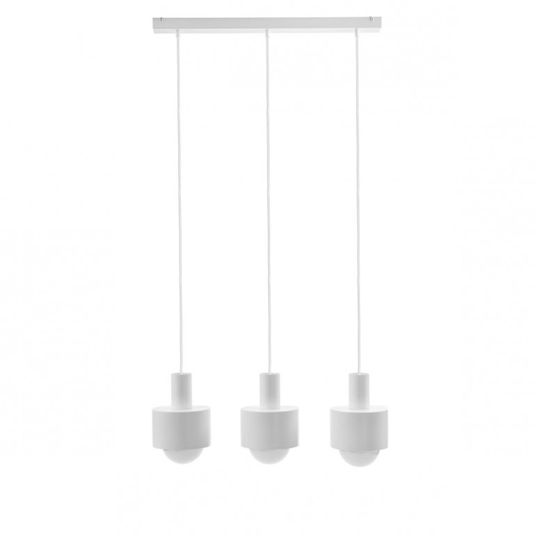 ENKEL 3L vit takpendellampa