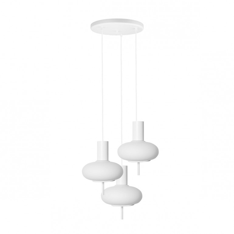 TORNI A 3P vit taklampa / plafond