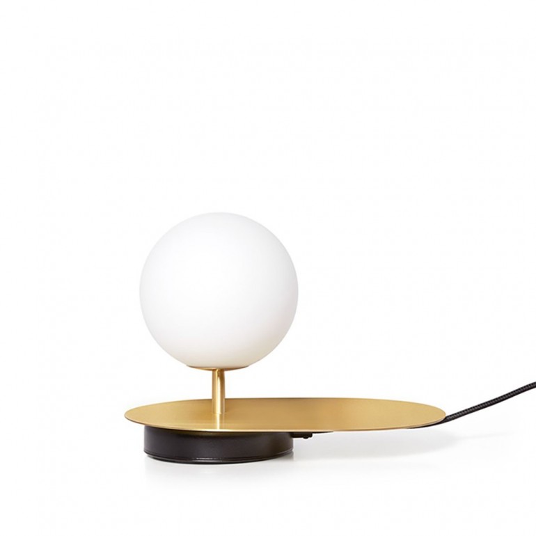 HANEA ST bordslampa i mässing