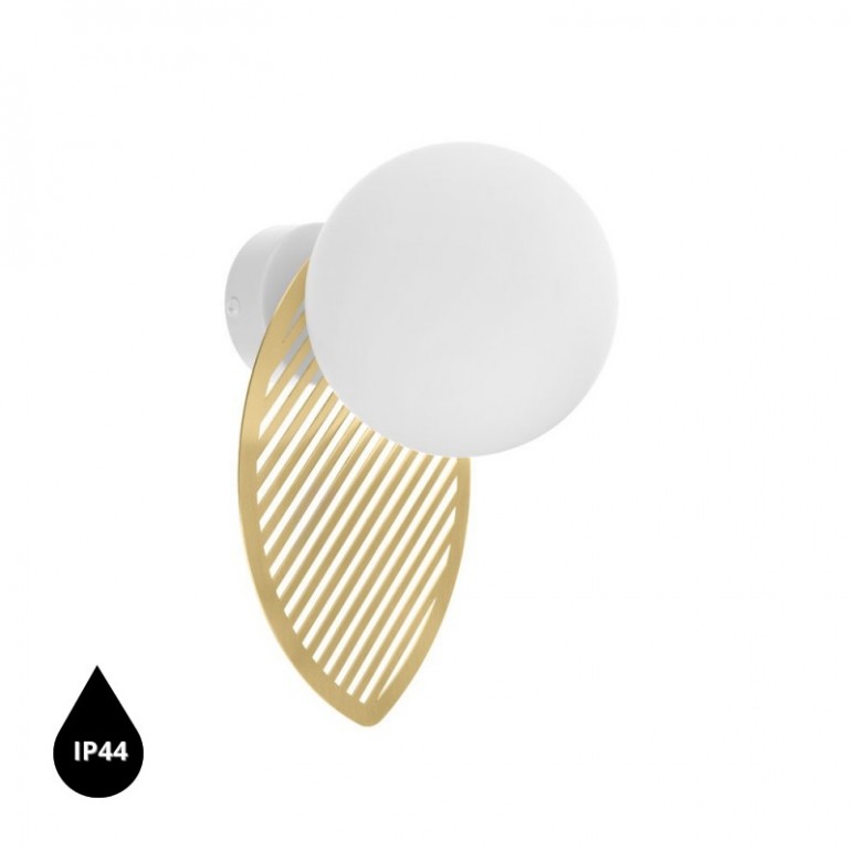 FYLLO B mässing vägglampa / vägglampa med ökad IP44-täthet