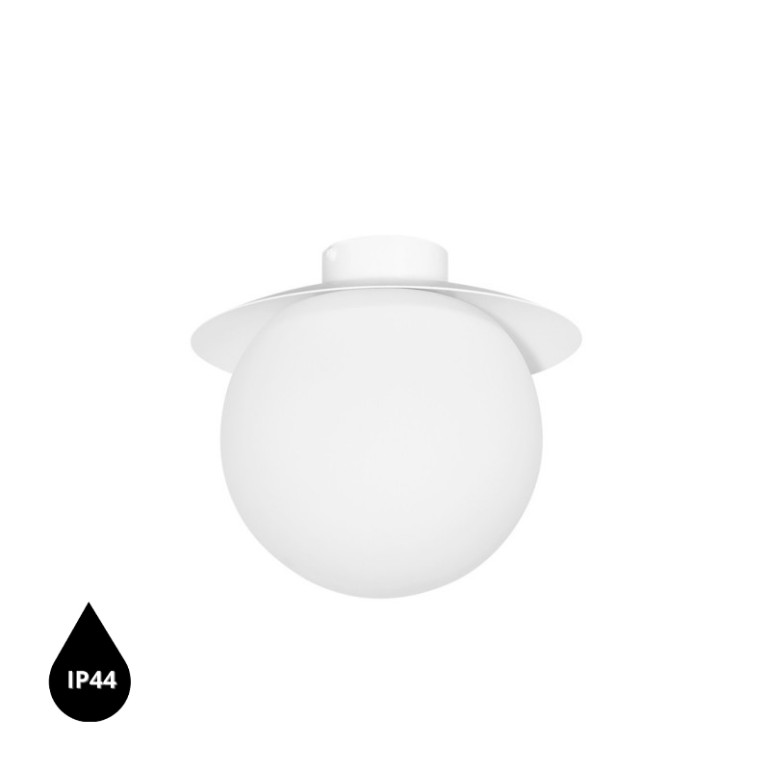 KUUL C Vit Taklampa / Plafond IP44