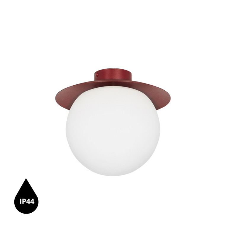 KUUL C Burgundy taklampa / Plafond
