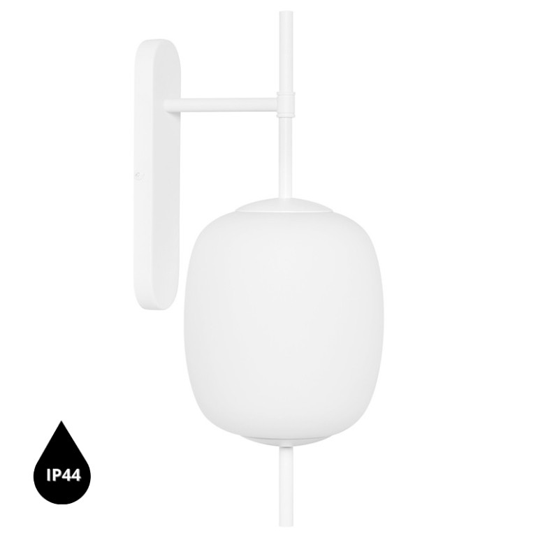 EPLI MINI W vit vägglampa / väggsconce IP44