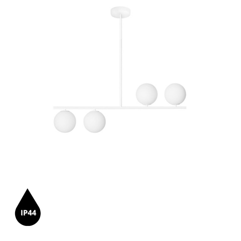 SUGURI En vit taklampa i storlek M