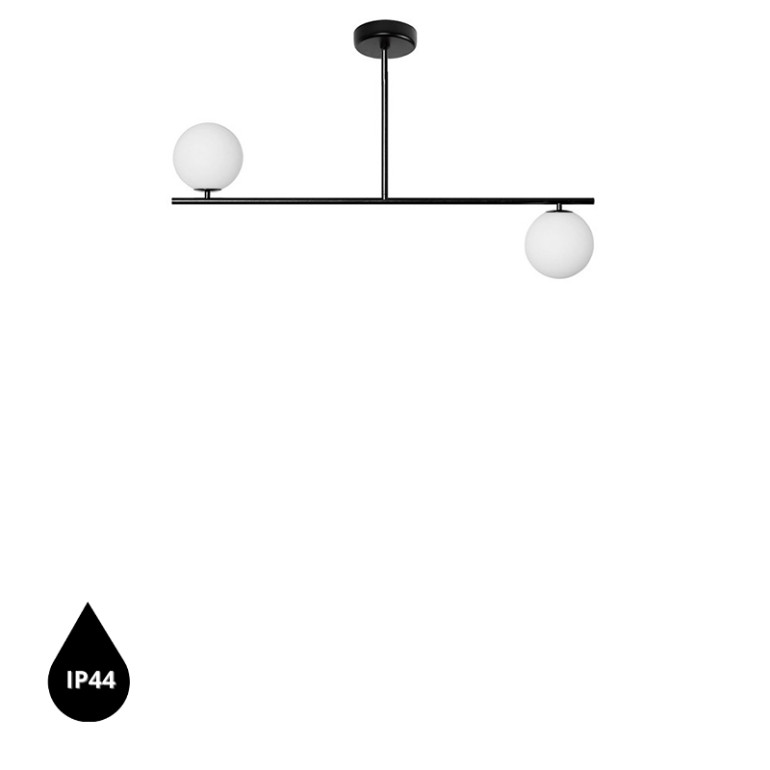 SUGURI C svart taklampa i storlek S