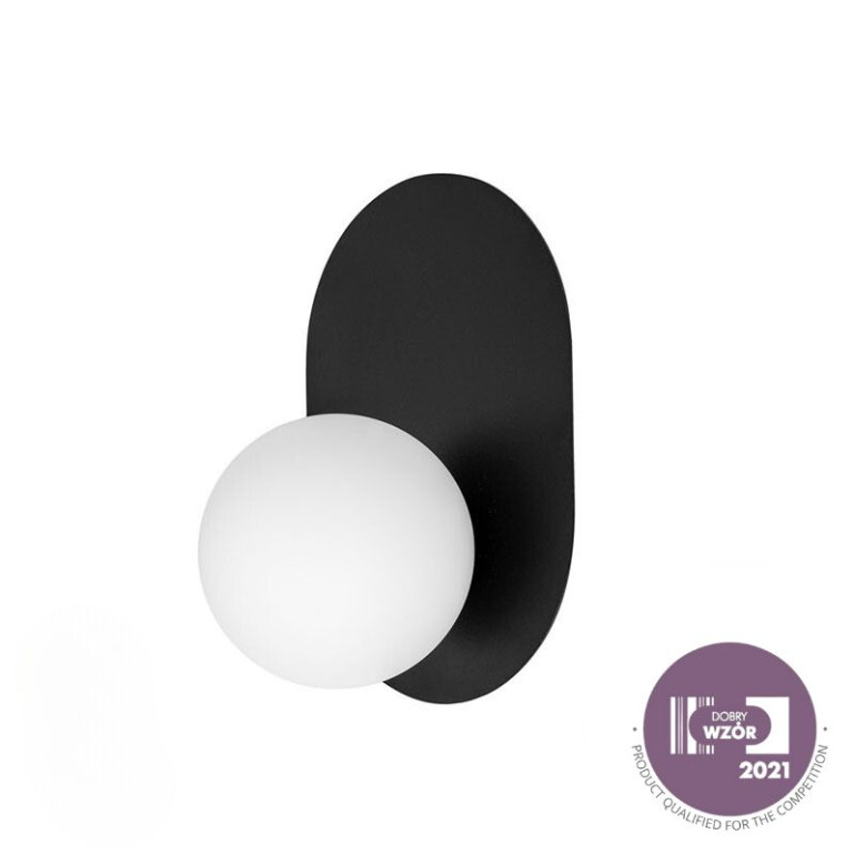 HANEA svart vägglampa / väggsconce