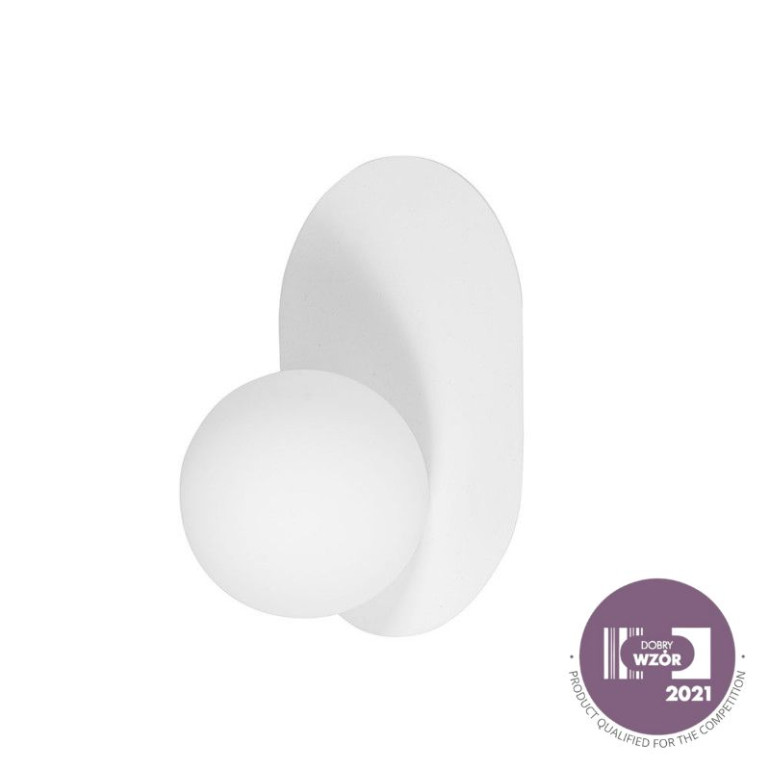 HANEA vit vägglampa / väggsconce