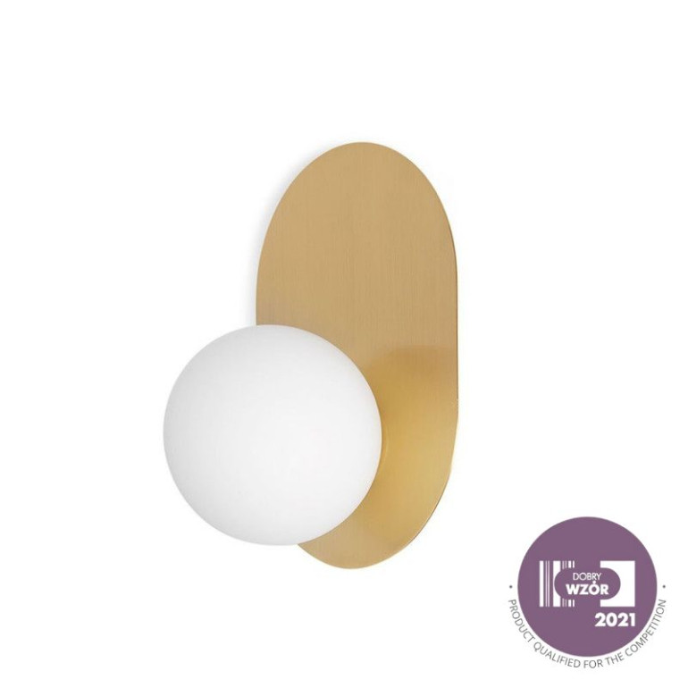 HANEA vägglampa / väggsconce i mässing