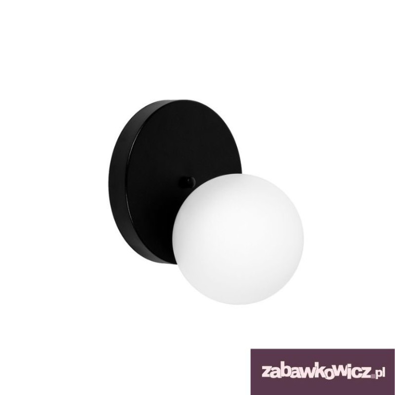 REFA A svart vägglampa / väggsconce