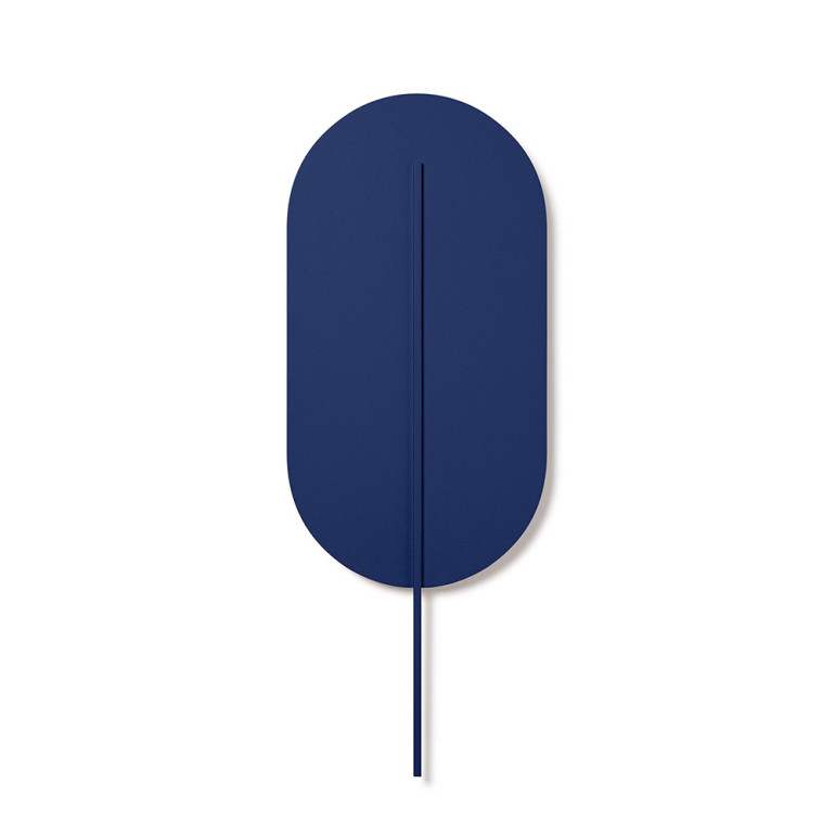 ROKKE marinblå vägglampa / väggsconce