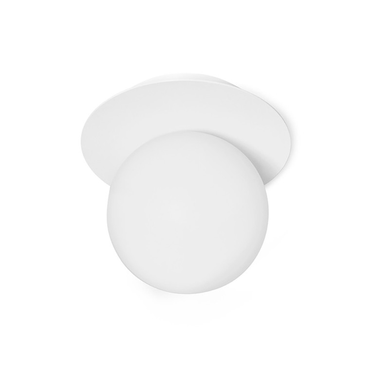 BORRA A Vit Vägglampa / Väggfäste