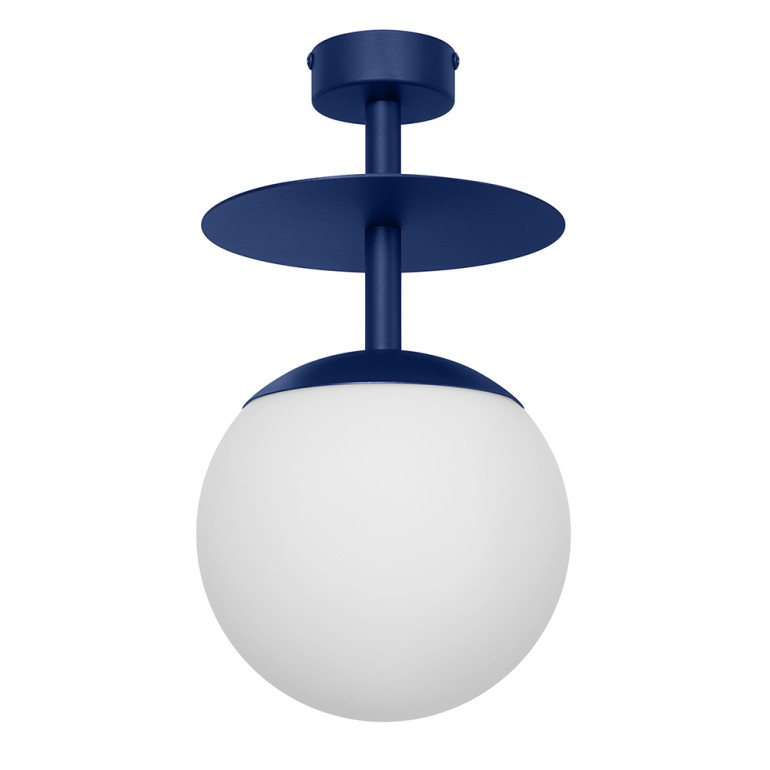 PLAAT B marinblå taklampa / plafond