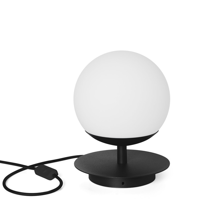 PLAAT ST svart bordslampa