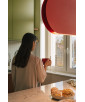 MALUMI En vinröd taklampa