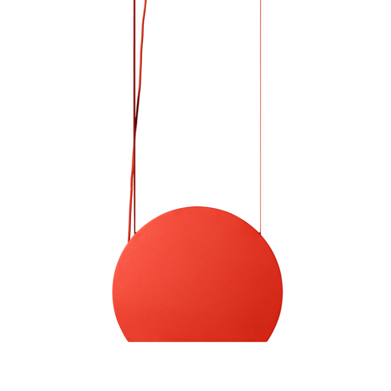 MALUMI B röd-orange taklampa
