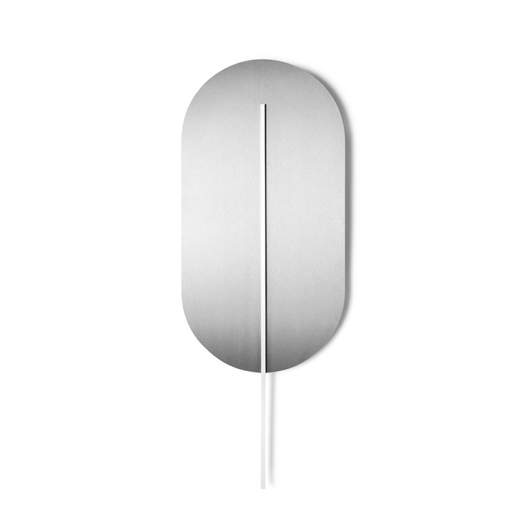Lampa ścienna ROKKE czarna z ozdobnym elementem UMMO